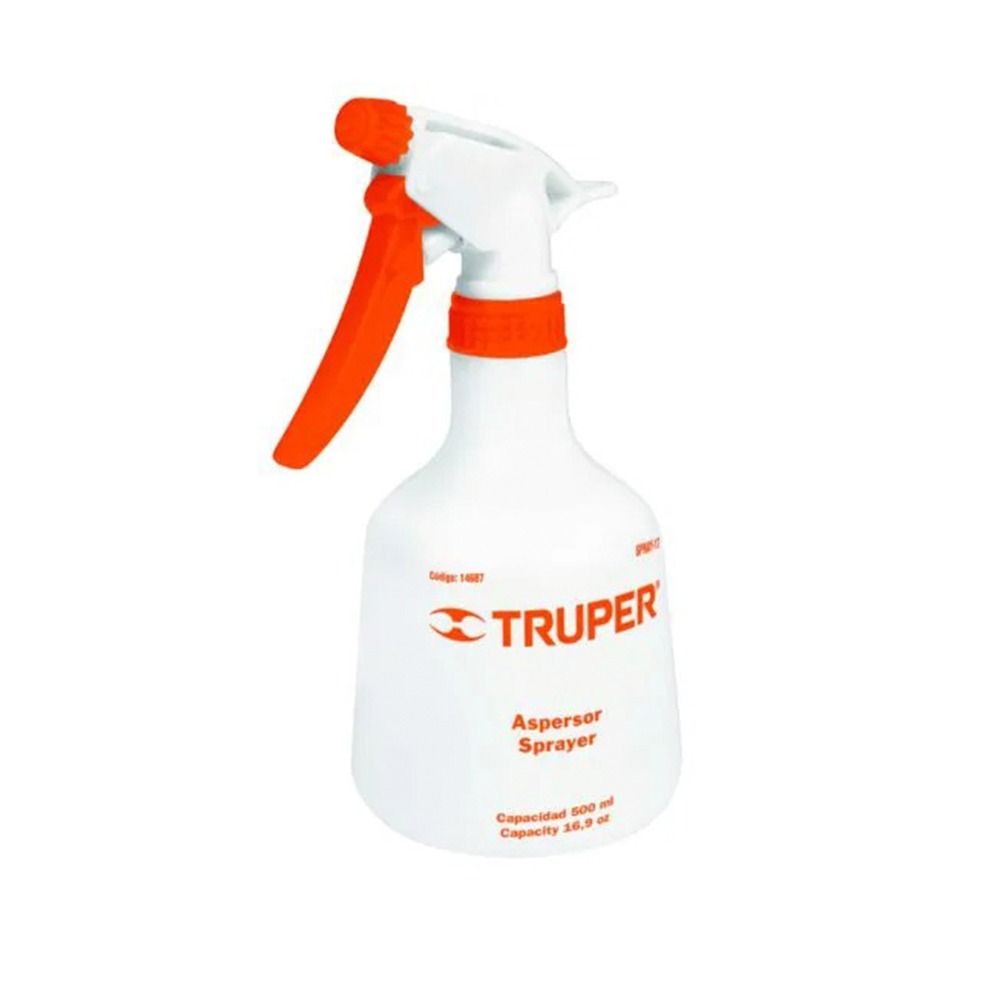 ATOMIZADOR PLAST. TRUPER 1/2 LITRO (14687)