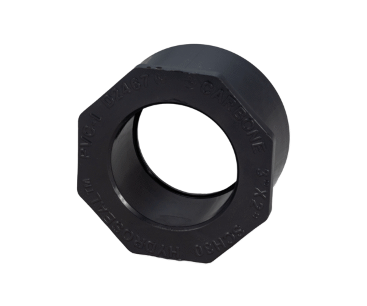 REDUCCION BUSHING P/D 4 X 3 PVC (SUPREME) (98) P(80)
