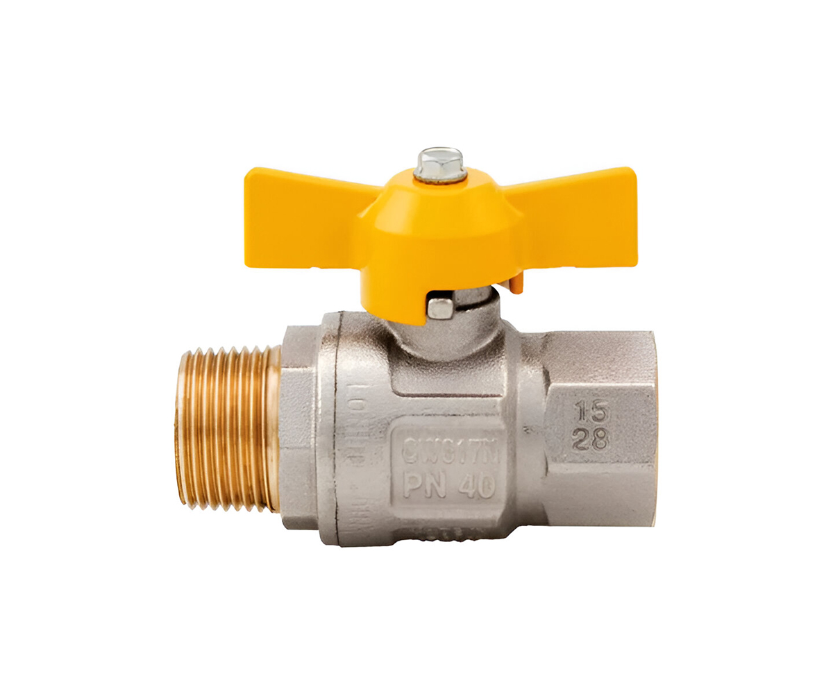 LLAVE DE BOLA MARIPOSA ITALIA 3/4 P/GAS