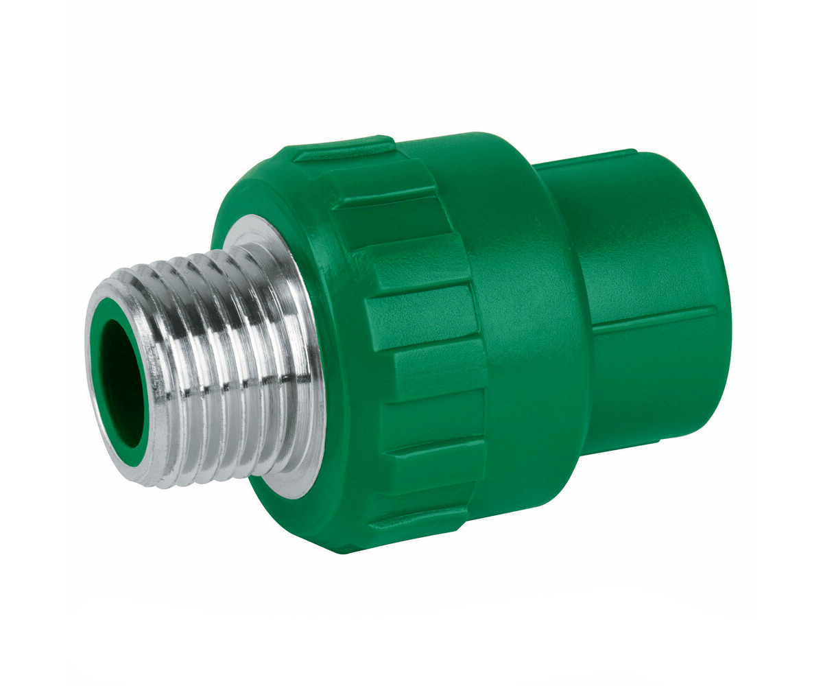 PPR ADAPTADOR MACHO VERDE 1" 32MM ERA (96)