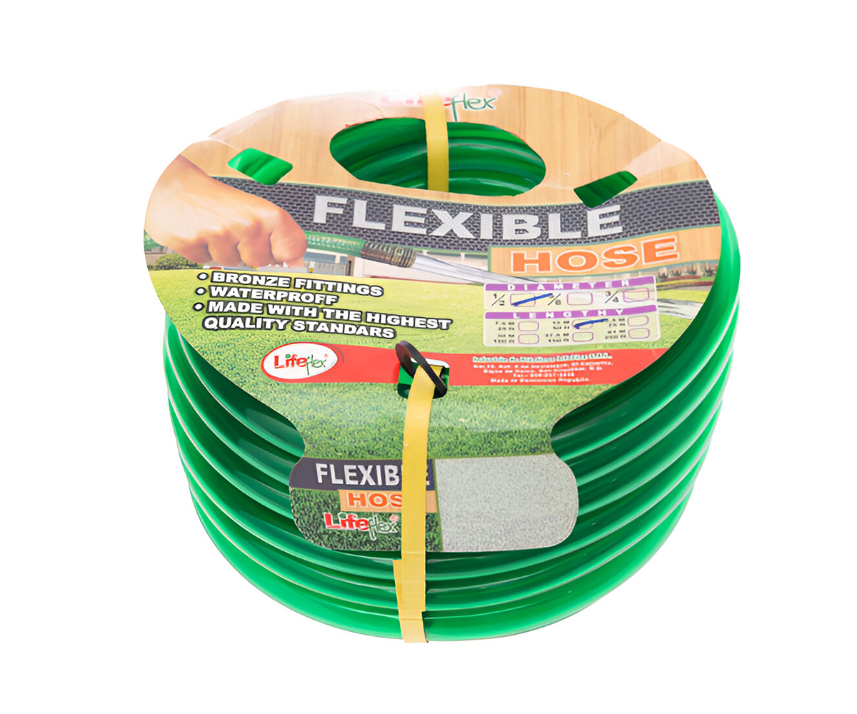 MANGUERA P/JARDIN 1/2 X 50 LIFE FLEX