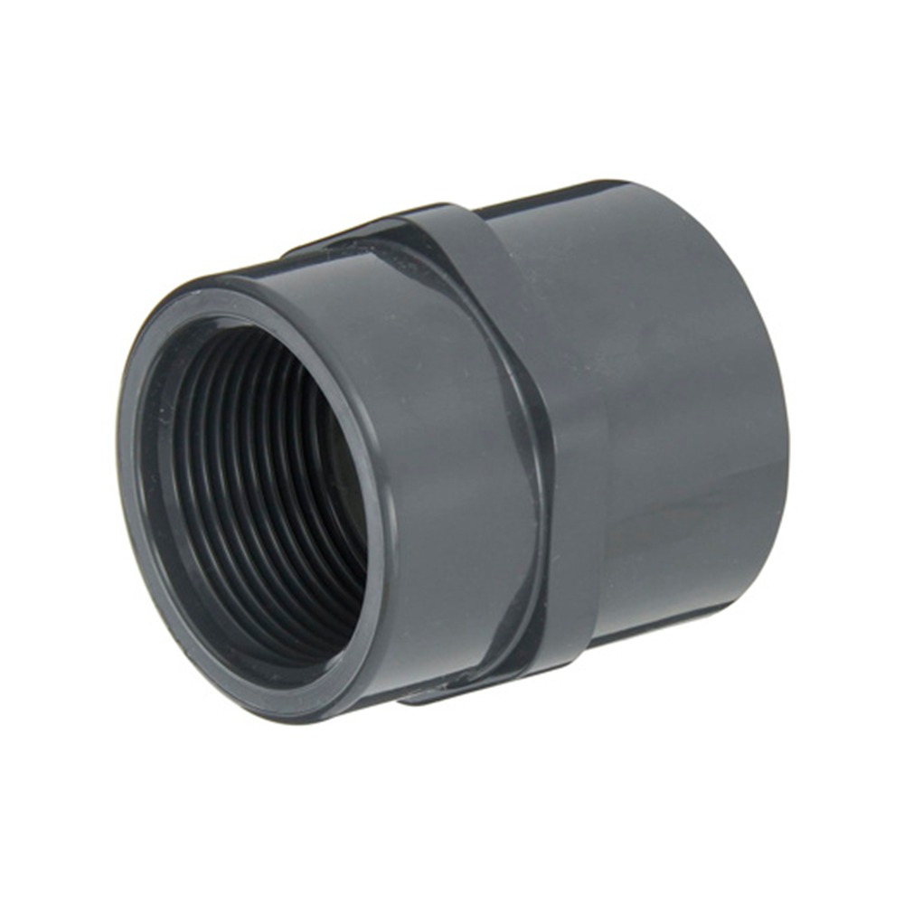 ADAPTADOR HEMBRA 1 PVC GRIS SCH-80 ERA (120)