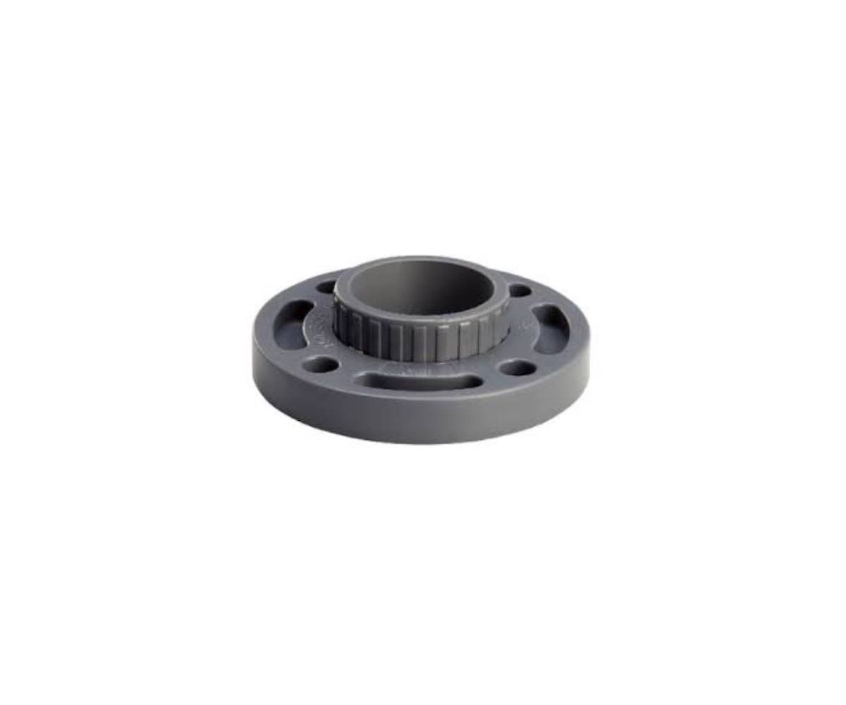 PLATILLO PVC  P/VALVULA MARIPOSA 63MM (2) SCH-80 ERA (45)